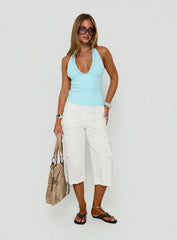 Alfonza Utility Capri White