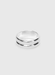 Family Ties Stacked Ring Silver