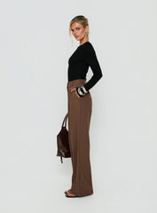 Archer Pants Brown Petite