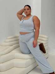 Waffles Stripe Sleep Set Multi Curve