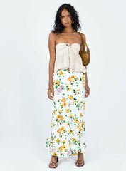 Long Summer Nights Top Ivory