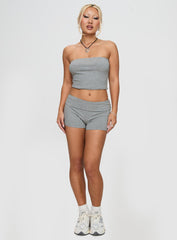Rowena Strapless Set Grey