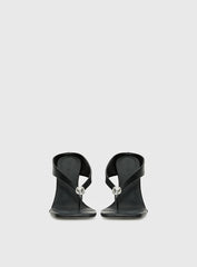 Two Summers Wedge Heels Black