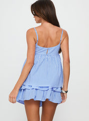 Sun Soaked Tiered Set Blue Stripe