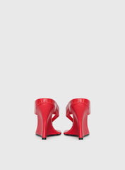 Nylah Wedge Heels Red Croc